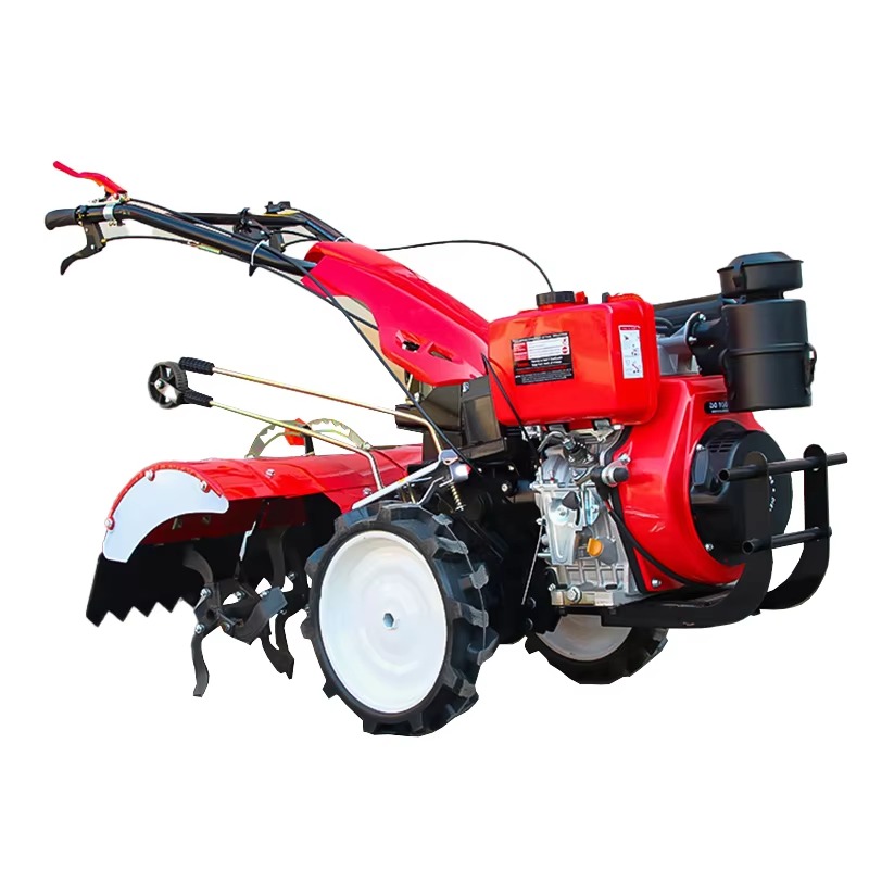 Rotary Tiller Walking Farm Tra - đánh giá và giá Agriculture Gardening Farming