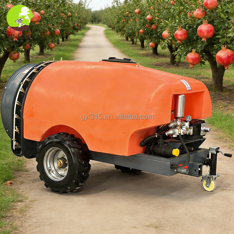 Lingfeng 1000L Agricultural Pu - đánh giá và giá Orchard Sprayer Tractor