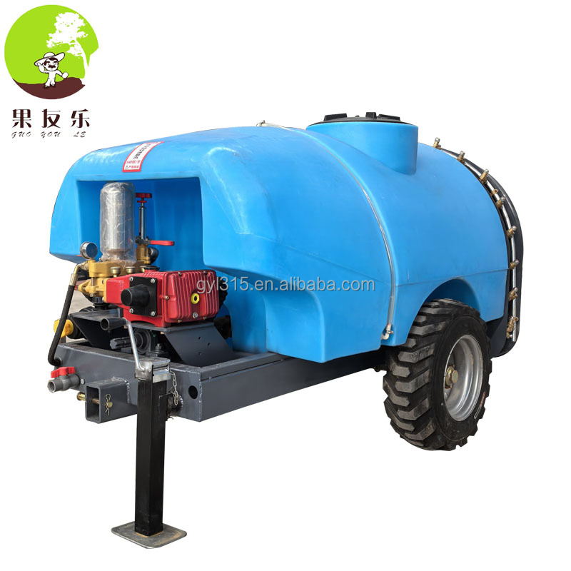 Lingfeng 1000L Agricultural Pu - đánh giá và giá Orchard Sprayer Tractor