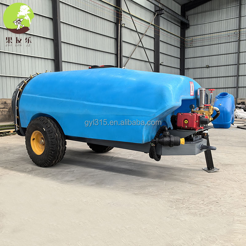 Lingfeng 1000L Agricultural Pu - đánh giá và giá Orchard Sprayer Tractor
