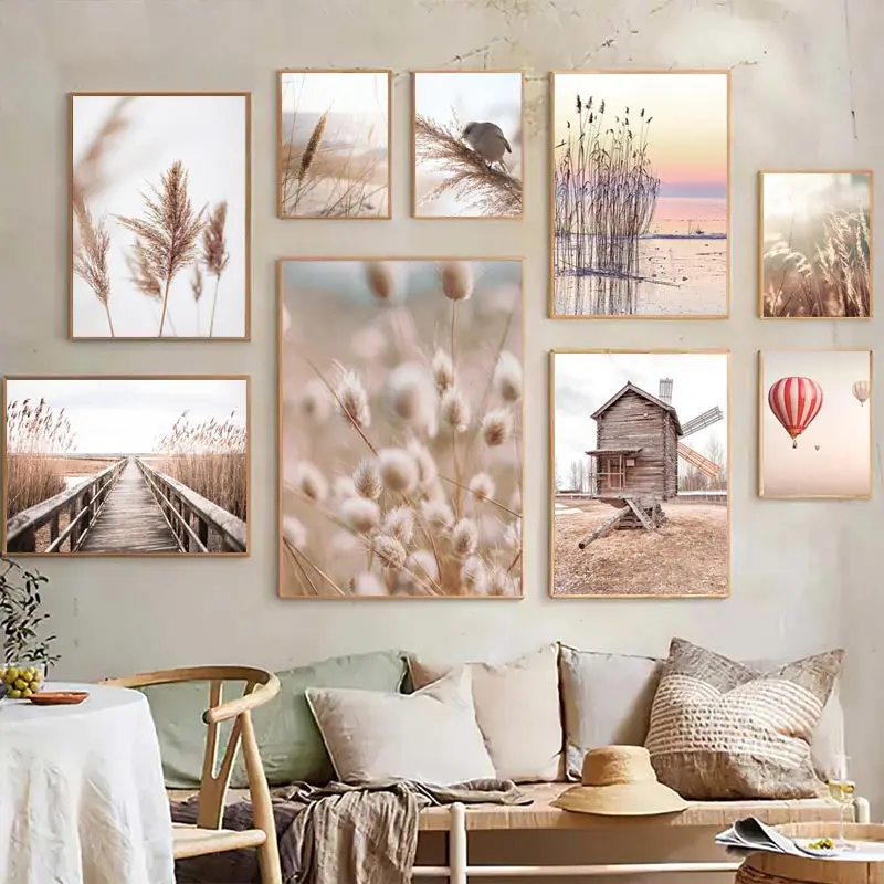 Beige Landscape Wall Art Poste - đánh giá và giá Orchard Sprayer Tractor