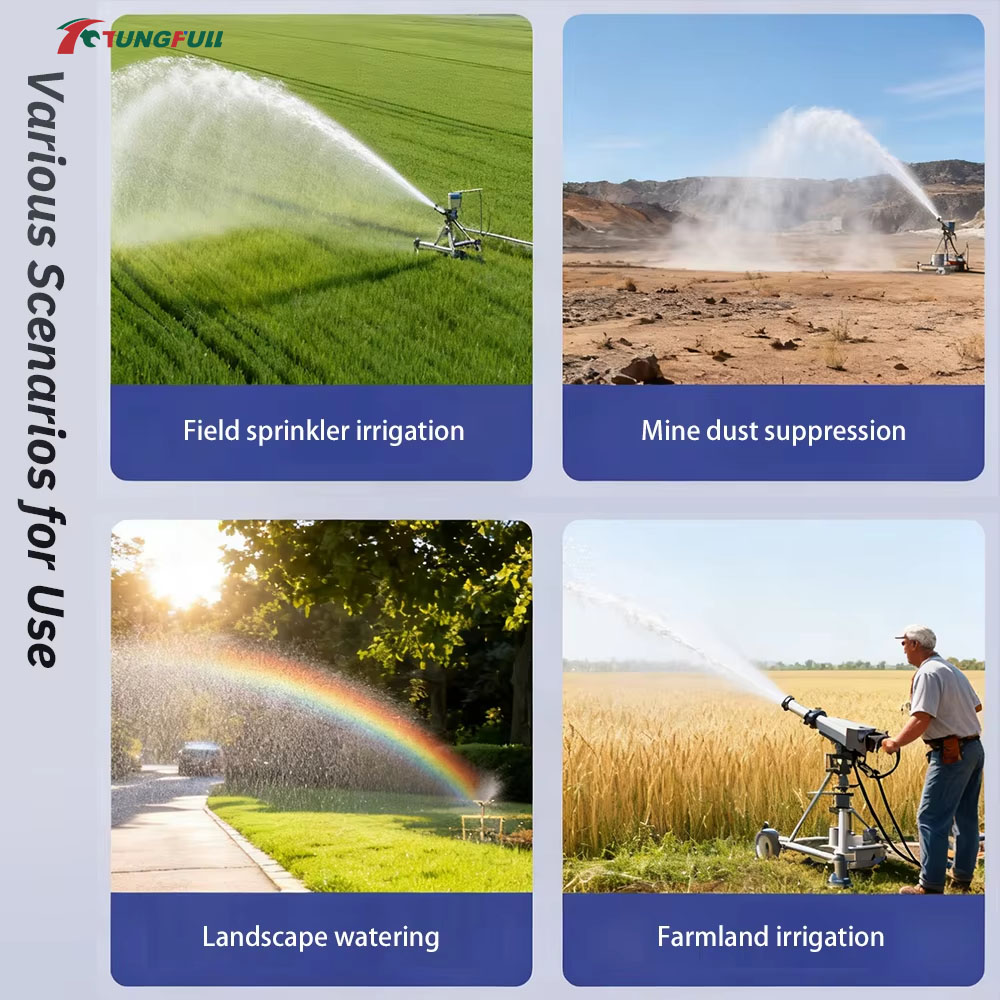0-48° Automatic Rotating Turbi - đánh giá và giá Agriculture Gardening Farming