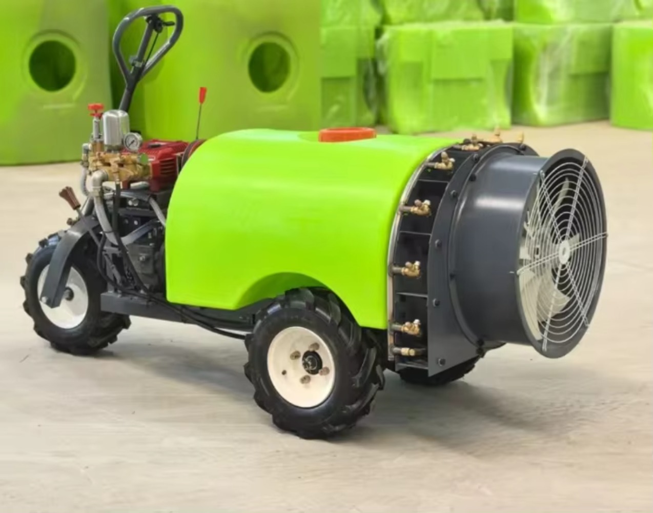 Self-Propelled Air-Driven Spra - đánh giá và giá Orchard Sprayer Tractor